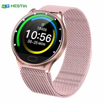 

C198 Smart Bracelet Steel Band IP67 1.22IN Tempered Glass Waterproof Watch Heart Rate Blood Oxygen Calories Detection Smart Band