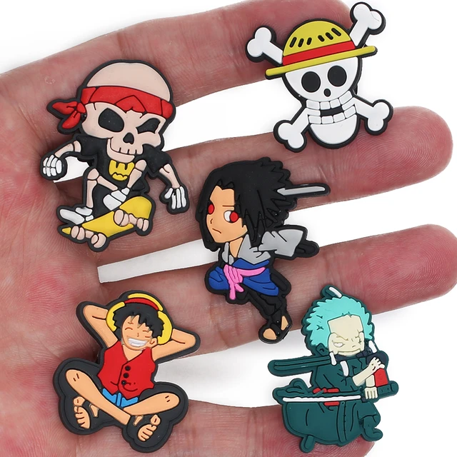 One Piece Anime Croc Charms Characters, Anime Jibbitz 