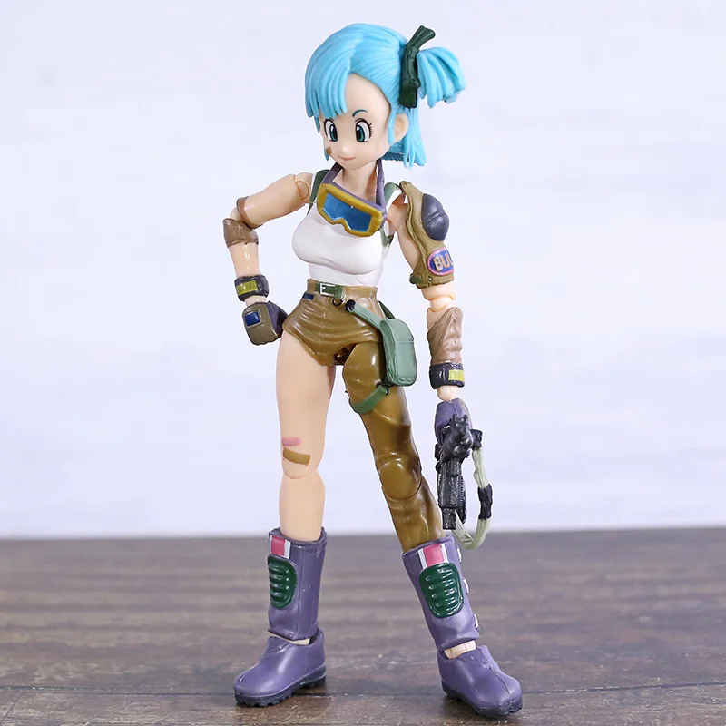 СВЧ Dragon Ball Z Bulma шарнир подвижная ПВХ фигурка модель игрушки Brinquedos Фигурки