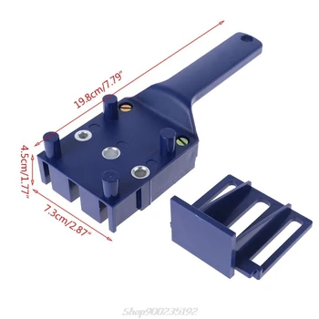

Handheld Woodworking Doweling Jig Drill Guide Wood Dowel Drilling Hole Saw Template Wood Drilling Dowelling S15 20 Dropshipping