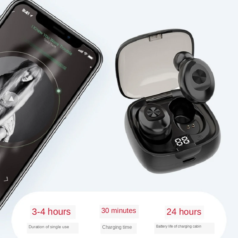 XG8 tws Wireless Earphone Bluetooth 5 0 TWS Wireless Bluetooth Headphone Power Display 6D Super Bass Headset With Microphone
