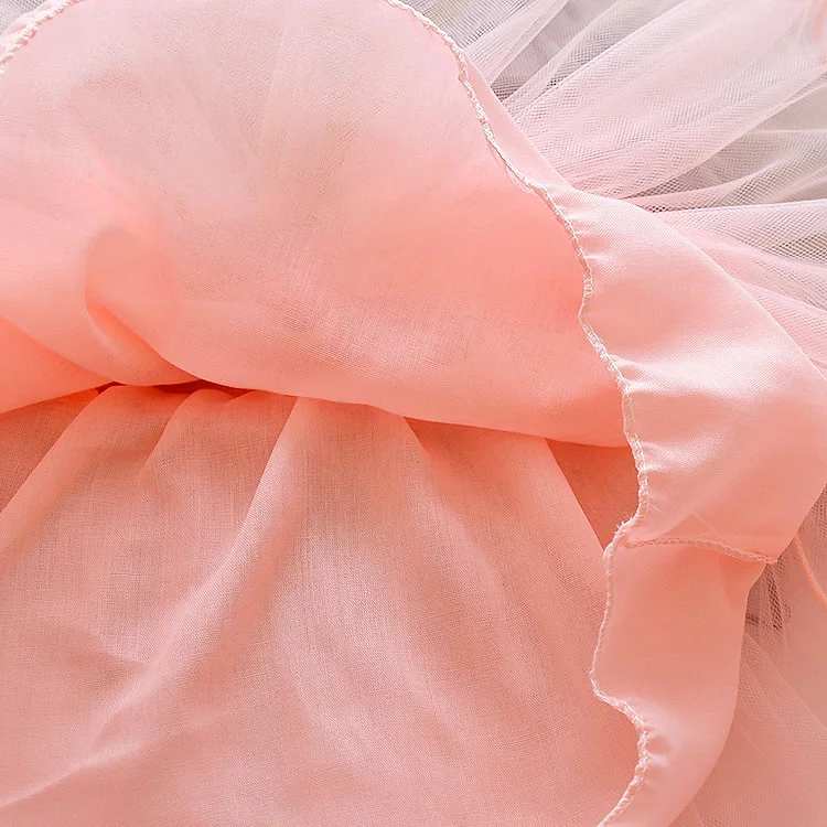 Юбки для маленьких девочек высококачественные плиссированные балетные юбки-пачки модные Бальные юбки с жемчужинами новая детская юбка для детей 2, 3, 4, 5, 6 лет