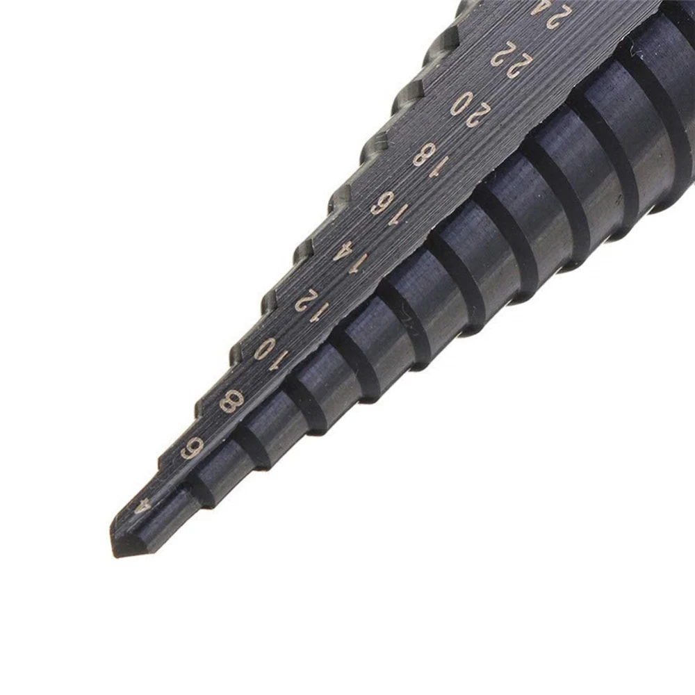 M35 Hss Step Drill Bit Set Cone Hole Cutter Taper Metric 4 - 12 / 20 / 32mm Titanium Coated Metal Hex Core Drill Bits M35 Hss Step Drill Bit Set Cone Hole Cutter Taper Metric 4 - 12 / 20 / 32mm Titanium Coated Metal Hex Core Drill Bits