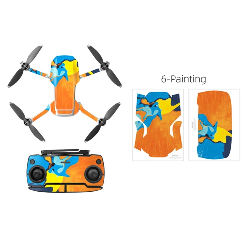 DJI Mavic mini skins pegatinas skin taparé lámina protectora sticker FC camo