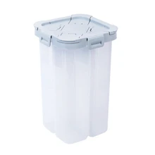 NHBR-отдельная прозрачная бутылка для хранения зерна Бытовая Кухня Еда влагостойкие Герметичные банки сухой контейнер для крупы