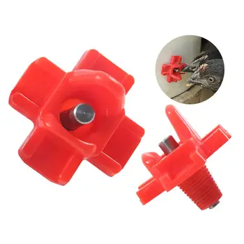 

2020 new Horizontal Side Mounted Poultry Waterer Automatic Poultry Nipples Drinker Waterer For Chicken Quail 1.21