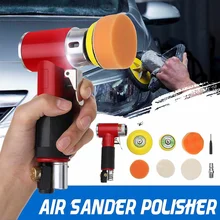 Мини шлифовальный комплект накладки эксцентрик двойного действия случайная орбитальная w/полировочные колодки пневматический шлифовальный станок для кузова автомобиля