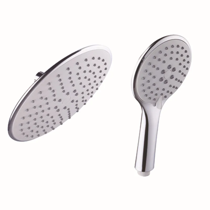 

Xiamen Nine-Inch Shower Head Set Top Spray Shower Bathroom Packaged Combination Circle Supercharge Shower Wholesale