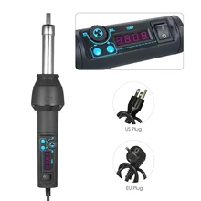 110 В/220 В Тепловая пушка, тепловая пушка, ручная Тепловая воздуходувка, воздушный Нагреватель с 3 насадками, цифровой дисплей, портативная Тепловая пушка, инструмент