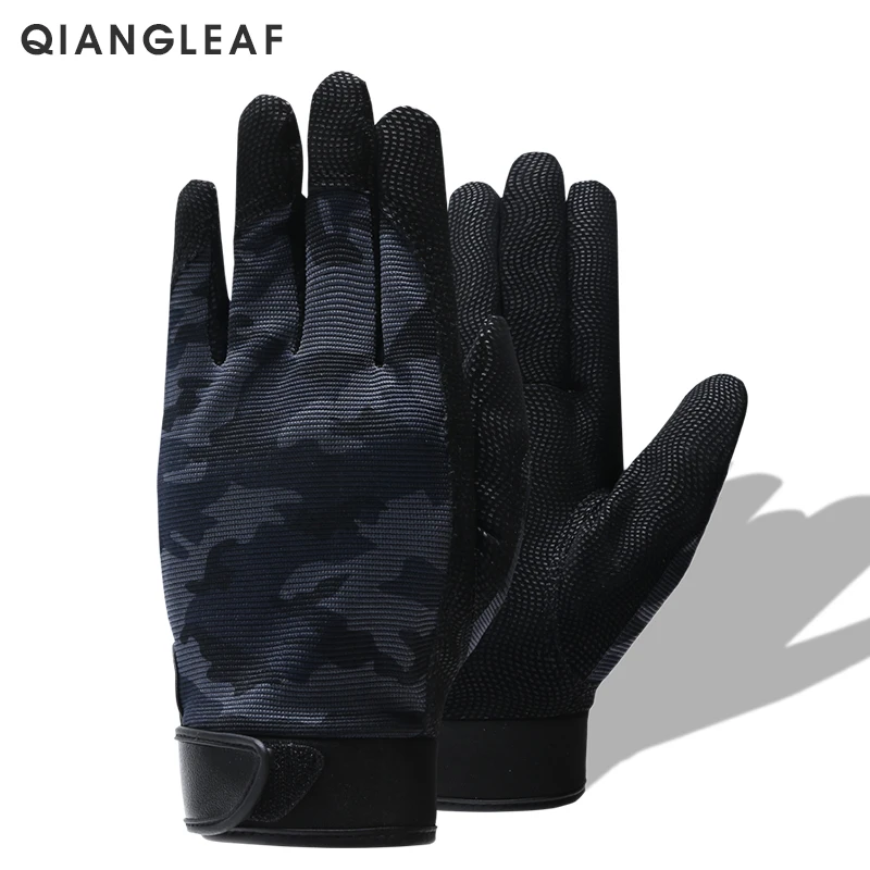 Тактические рабочие перчатки QIANGLEAF из ПУ Нескользящие охотничьи кемпинговые