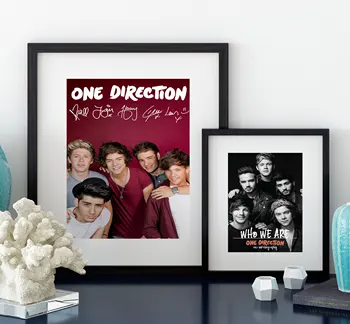 

Canvas Poster Silk Fabric One Direction Home Decor Fashion Modern For Bedroom Poster@20-1005-17