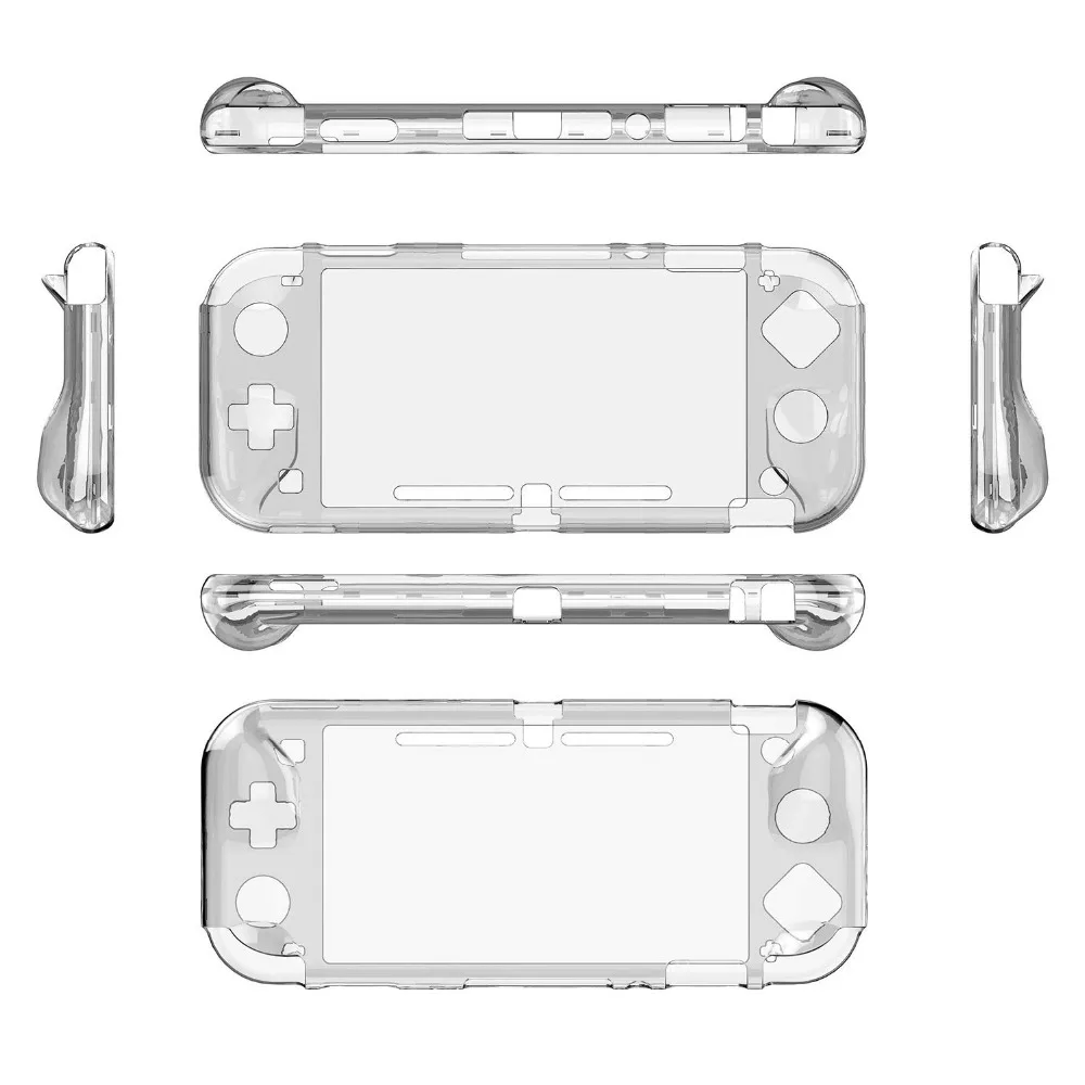 Прозрачный чехол с кристаллами для nintendo Switch Lite, тонкий легкий жесткий защитный чехол для nintendo Switch Lite