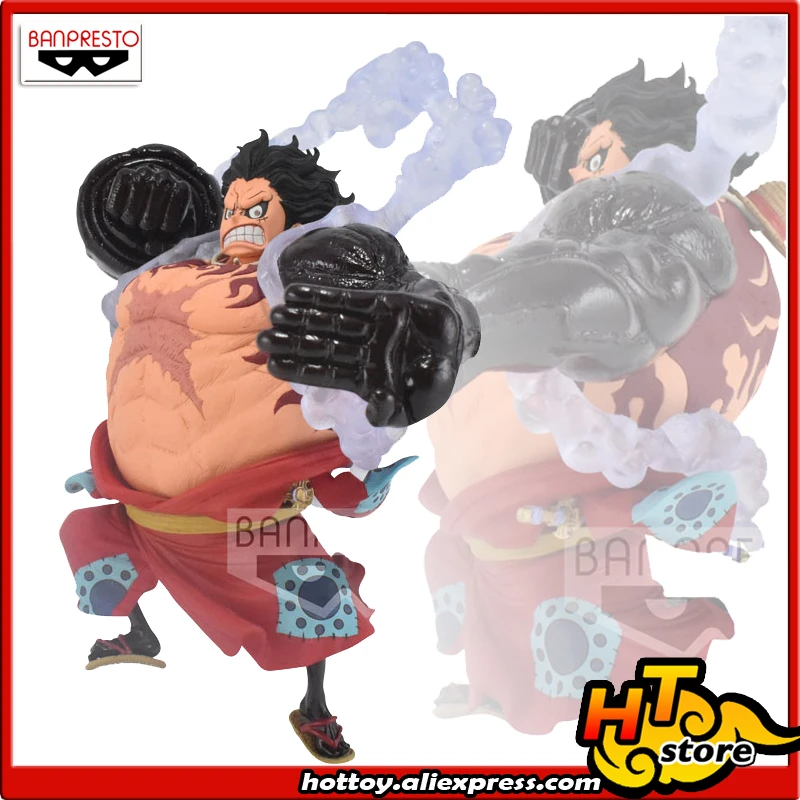 100 Original Banpresto King Of Artist Collection Figure The Monkey D Luffy Gear 4 Wano Country From One Piece Action Figures Aliexpress