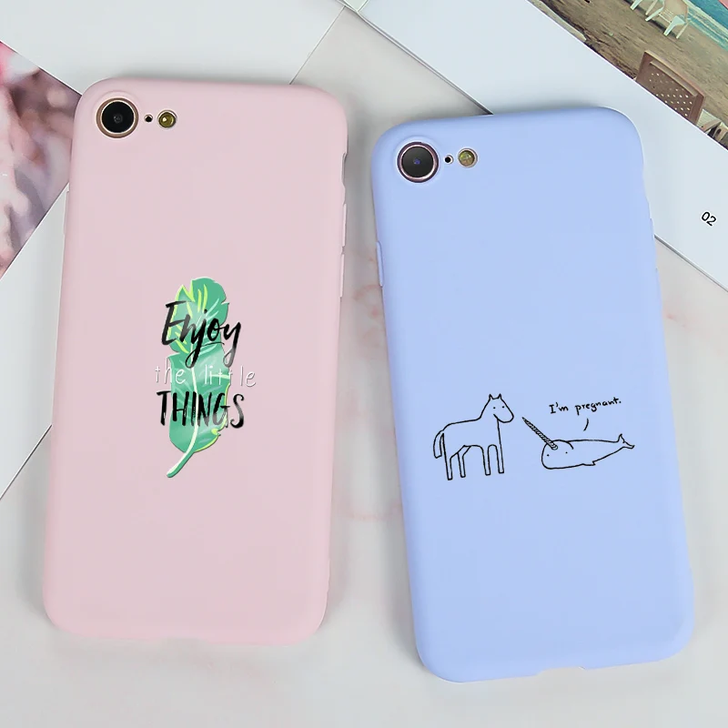 

Candy Colors Silicone Case For iPhone 6S 7 8 Plus X Cover Soft For TPU iPhone XS MAX XR 6 6S Bumper Back Case Leaves Queen Print