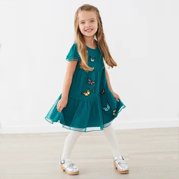 

Girls Embroidery Dress 2020 Summer Toddler Dresses Kids Clothing Cotton Children Casuals Vestidos