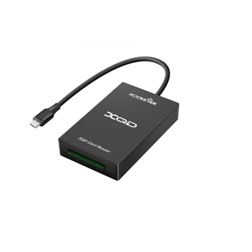 Lettore di schede XQD 6 in 2, lettore di schede di memoria per schede XQD (Sony G/M/Lexar 2933x/1400x), SD/XD/CF/MS/TF, 10 Gbps con porte USB-C e USB-A per sistemi Windows/Mac OS/Linux/Android