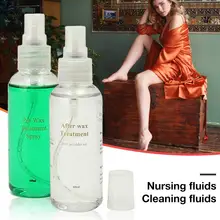 60 мл депиляции особенные волосы удаление очистки масла ремонтный раствор распылитель воска естественная постоянная обработка воском жидкости