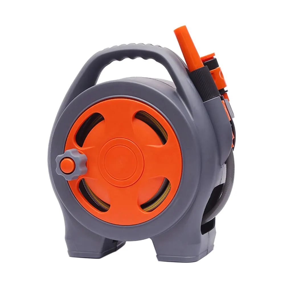 

Storage Irrigation Hand Held Pet Bathing Garden Watering Space Saving Compact Home Cleaning Hose Reel Patios Balconies