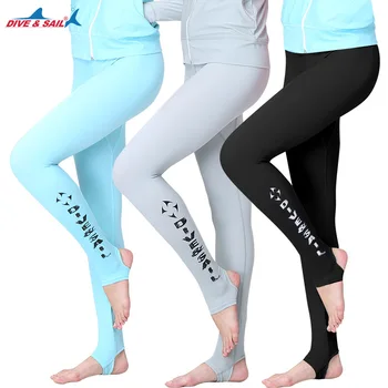 

DIVE&SAIL Mens Surfing Wetsuit Trousers Women Swim Pants Professional Sun Protective Quick Dry Pants Beath Diving skinny Wetsuit