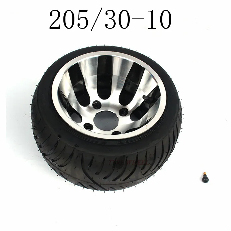 

GOKART KARTING ATV UTV Buggy 205/30-10 Go Kart Karting Motorcycle Wheel Rim with Tubeless Tire Tyre