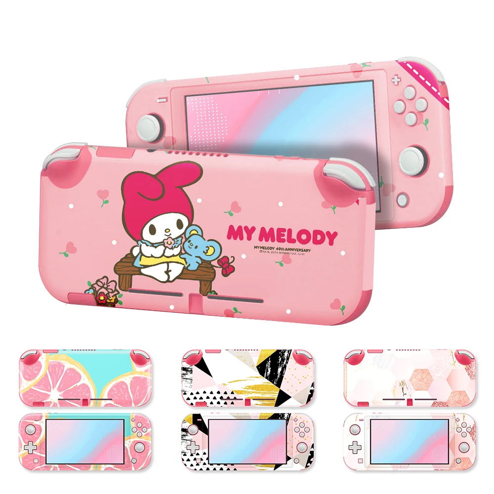 Защитная Наклейка Data Frog для Nintendo Switch Lite полностью закрывающая|Наклейки| |