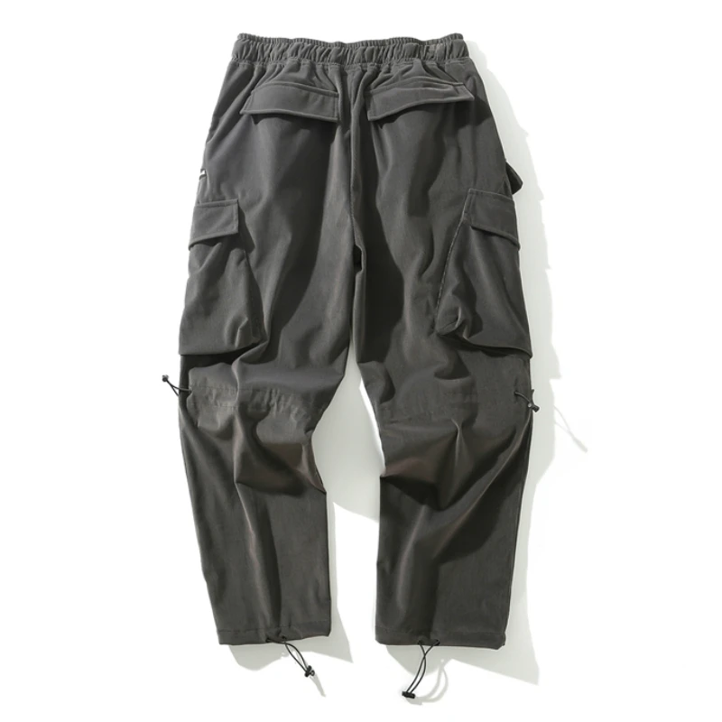 Хип-хоп вельветовые брюки карго с ремнем тактические брюки Харадзюку спортивные штаны