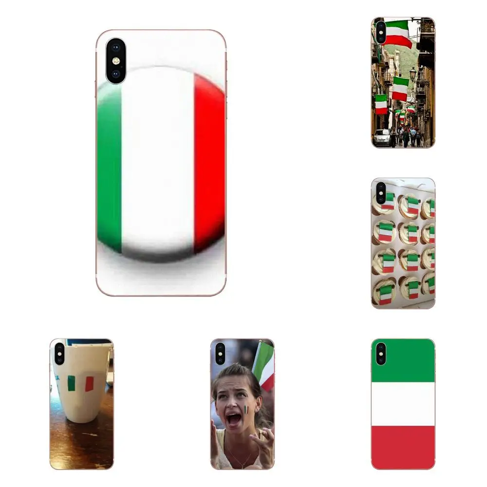 

World Cup Italia Italian Flag Metallic For Huawei Honor Mate 7 7A 8 9 10 20 V8 V9 V10 G Lite Play Mini Pro P Smart Colorful