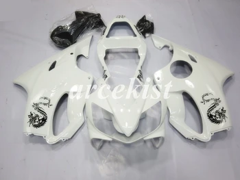 

New ABS Motorcycle Full Fairings Kit Fit For HONDA CBR600 F4i 2001 2002 2003 01 02 03 bodywork set Custom Free White