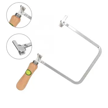 

Professional U-Shape Bow Frame Hacksaw Saw Cutting DIY Accessories Jewelry Saw Bow Jewelry Making Tool for Jeweler Repairing g