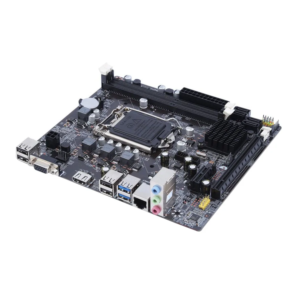 B75 компьютерная материнская плата LGA1155 DDR3 стабильная электронная сильная совместимость Быстрый двухканальный USB интерфейс интегрированный офис