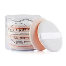 8 шт. 5,4*5,4 см портативная Пудра основа для макияжа Губка косметический спонж для лица набор инструментов для макияжа Прямая поставка