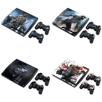 

Vinyl Skin cover For PS3 slim vinyl sticker console and controller decal