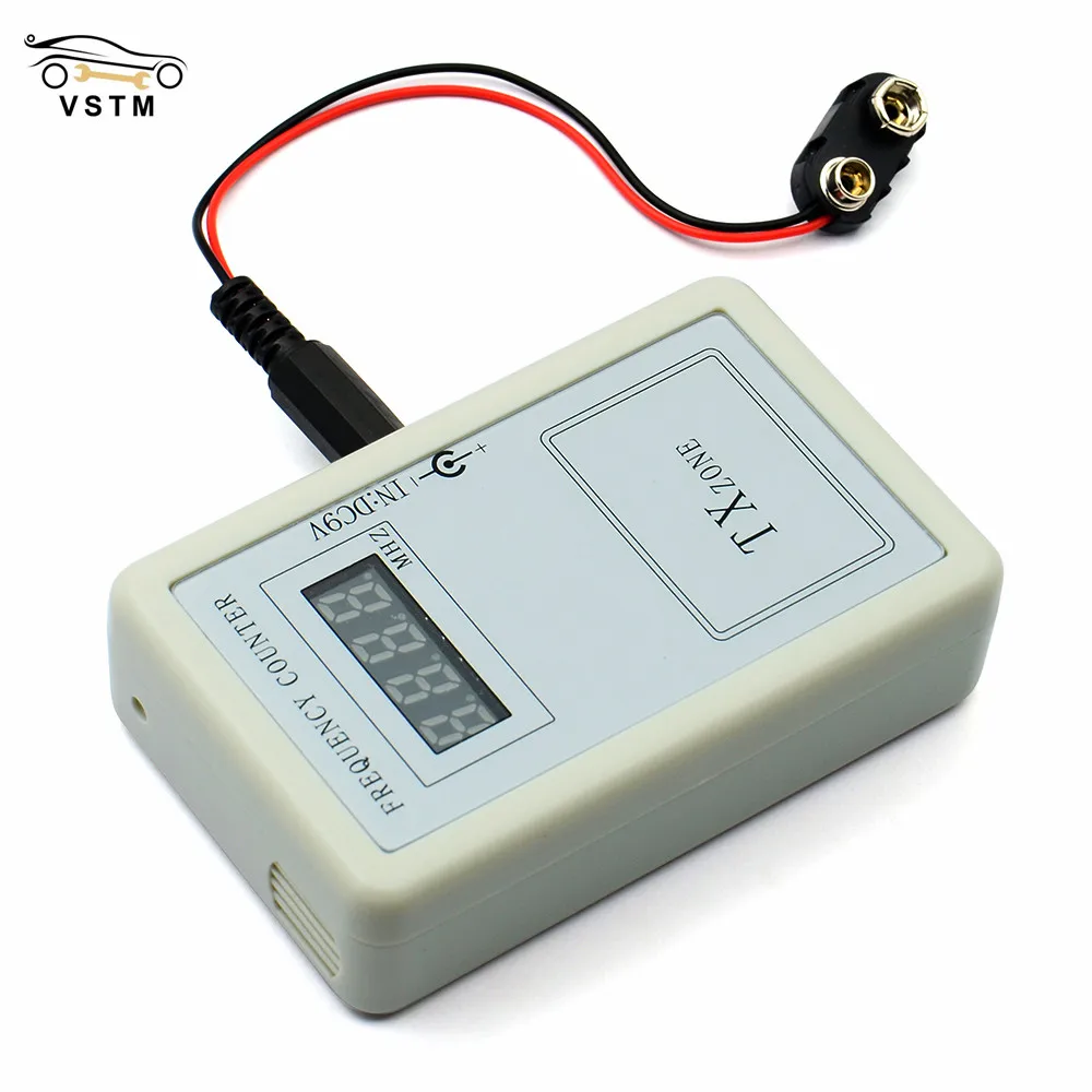 Detector Counter Measuring Instrument Digital Frequency Meter Counter Handheld Wireless Remote Control 250-450 MHZ