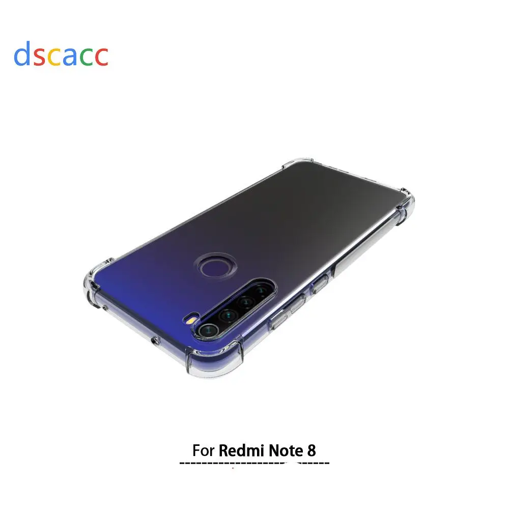 DSCACC чехол с воздушной подушкой из ТПУ Для xiaomi для Red mi Note 8 SE 8 Red mi Note 7 GO mi Play mi x 3 100 шт