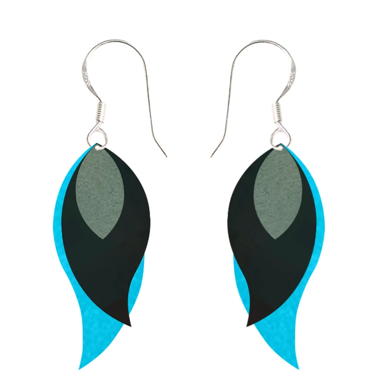 

Leaf Stacked Earrings die cutter,leather earring die cutting, leather punch, Cutting Mold for leaf