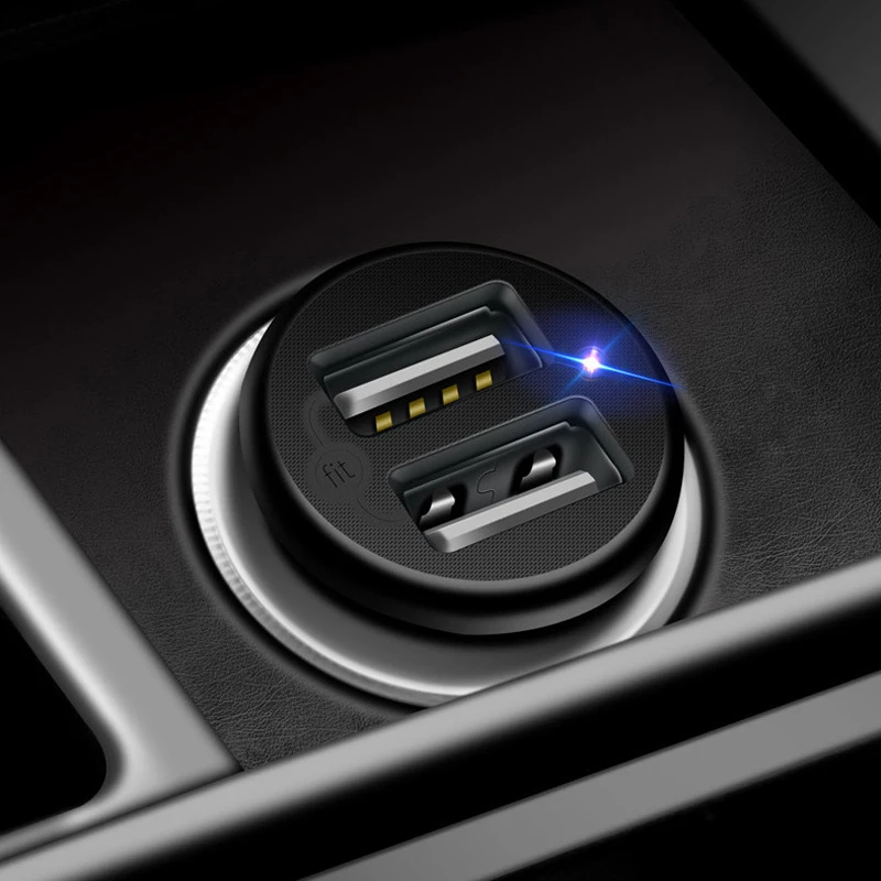 5 V/4.8A двойной зарядное устройство USB для Xiaomi Mi 8 lenovo z5 Универсальный 2.4A 5V Автомобильное зарядное устройство для iPhone 7, 7plus зарядное устройство для телефона адаптер