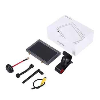 

Hawkeye Little Pilot Ⅳ Built in DVR/III 3 Dual Receiver 5 inch 5.8G 48CH FPV HD Monitor Aerial FPV Display Screen for Drone