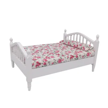 

Mini Dollhouse Furniture Bed Set Miniature Living Room Kids Pretend Play Toy Kids Toys Christmas Gifts Juguetes para ninos