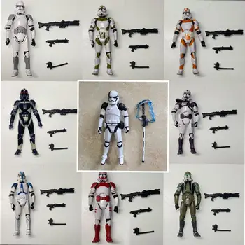 

3.75inch StarWars Clone soldiers Imperial Stormtrooper anime action & toy figures model toys for children