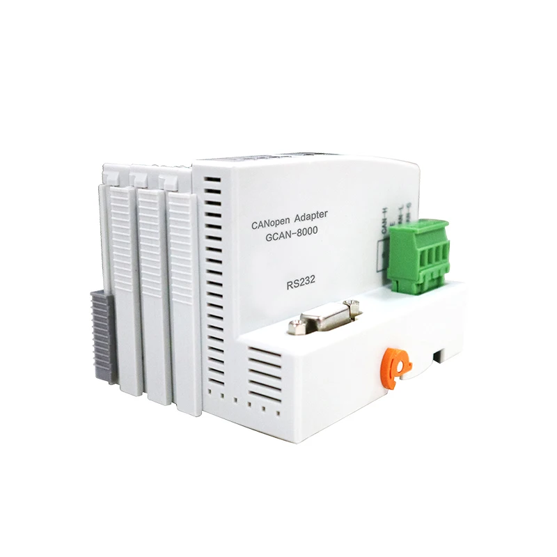 

GCAN-8100 Modbus RTU adapter fieldbus remote I/O coupler modbus tcp remote io card Modbus communication module support CRC test.