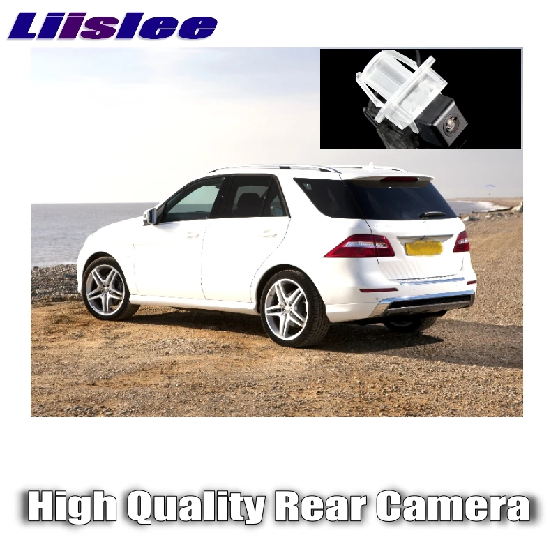 LiisLee Автомобильная камера заднего вида для Mercedes Benz M ML Class MB W166 2012~ ночного видения HD специальная камера заднего вида