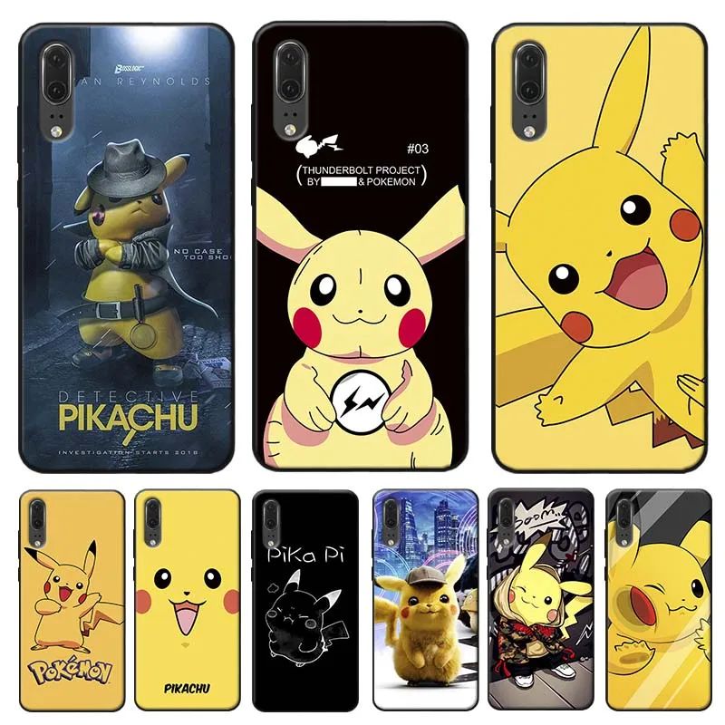 Pikachu Cover for huawei mate 30 pro p20 p30 lite 20 Clear Soft Silicone Phone Case |