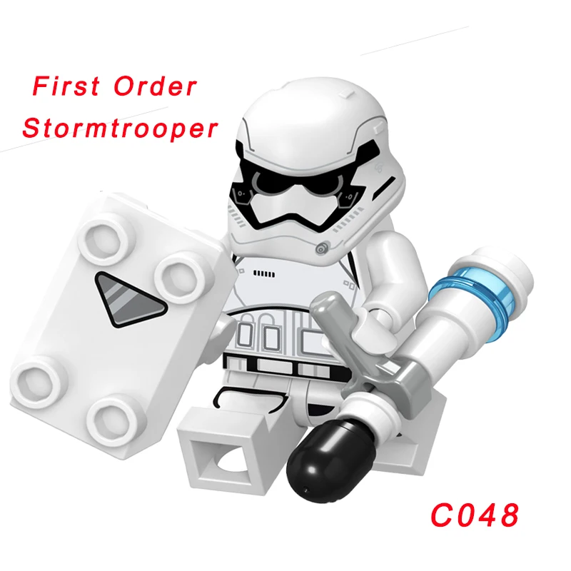 C048 Одиночная Звездные войны Pong Krell Hera Syndulla itorian Jedi Master/Noga-Ta Clone Trooper первый заказ Снеговик строительный блок - Цвет: C048