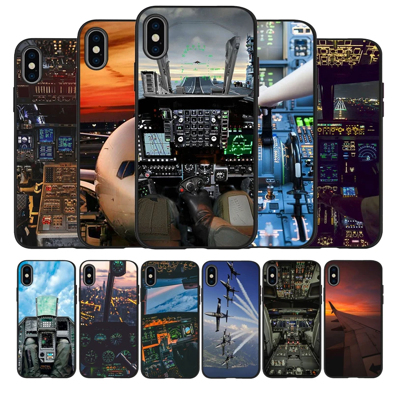 Чехол для iPhone 12 XR XS Max 5 5S SE 2020 6 6S PLUS 7 8 X 11pro 11 силиконовый черный | Мобильные телефоны