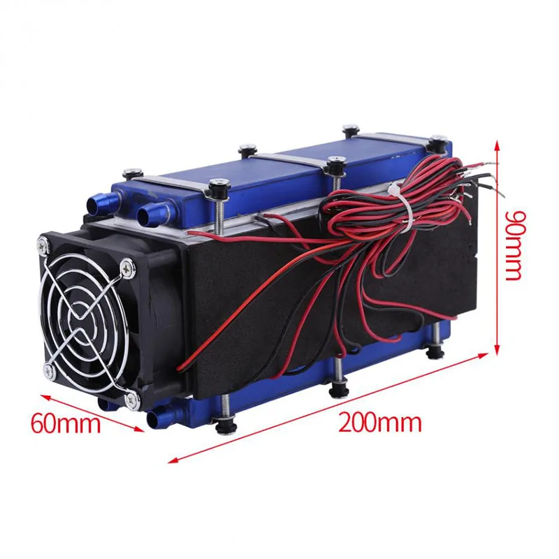 Thermoelectric Cooler Peltier Plate Durable Sturdy for Pet Bed Cooling Plate Cooling Stable Work 12V Thermoelectric Cooler