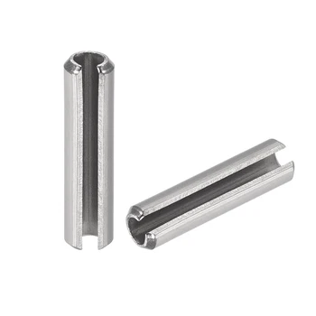 

uxcell M5 x 35mm 304 Stainless Steel Split Spring Roll Dowel Pins Plain Finish 20Pcs