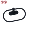 Black Towel holder