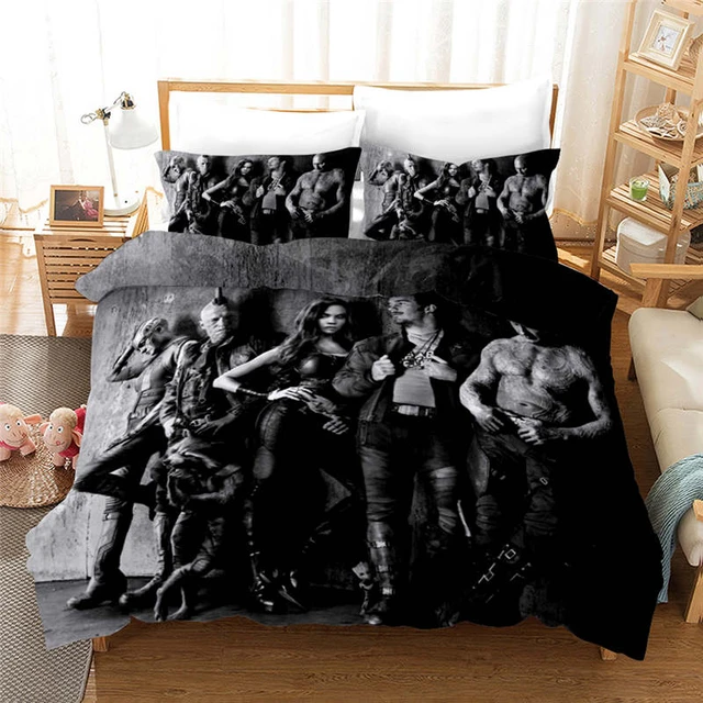 Housse Couette Marvel - Set De Literie - AliExpress