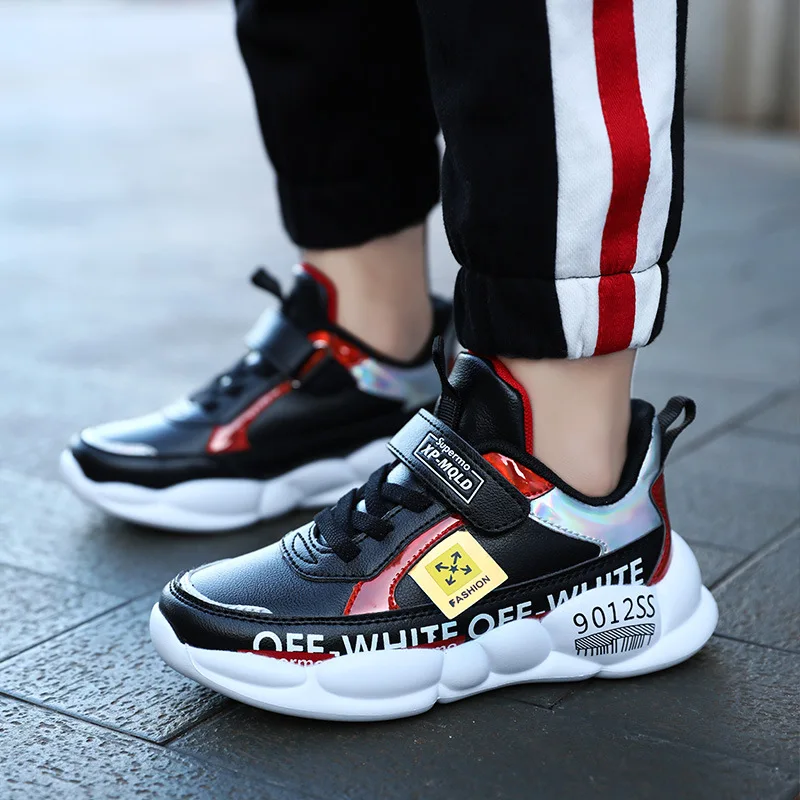 

Brand Boys Sneakers Cushion Kids Running Shoes Casual Breathable Mesh Anti-slippery Sports Shoes Jogging Flats Child Basket Shoe