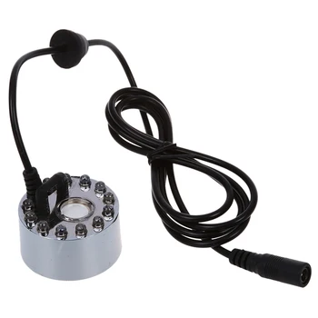 

Ultrasonic Mist Maker Fogger Water Fountain Pond 12 LED